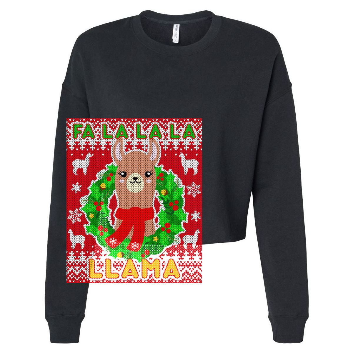 Christmas Fa La La La Llama Ugly Sweater 15oz Campfire Ceramic Mug