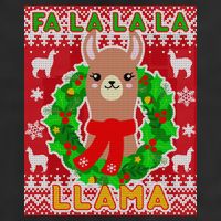 Christmas Fa La La La Llama Ugly Sweater 15oz Campfire Ceramic Mug