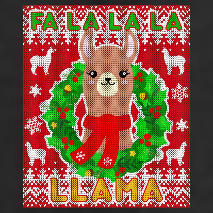 Christmas Fa La La La Llama Ugly Sweater 15oz Campfire Ceramic Mug