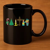 Christmas Faith 11oz C Handle Ceramic Mug