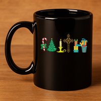Christmas Faith 11oz C Handle Ceramic Mug