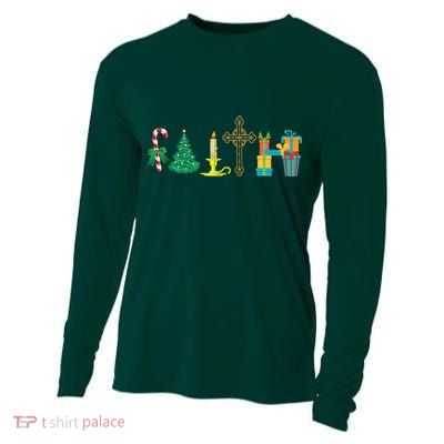 Christmas Faith Cooling Performance Long Sleeve Crew