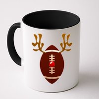 Christmas Football Reindeer  Mug