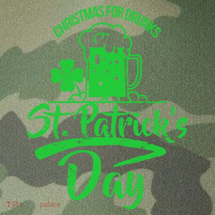 Christmas For Drunks St. Patrick's Day Legacy Tie Dye Trucker Hat