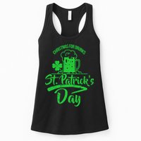 Christmas For Drunks St. Patrick's Day Womens Tank Top