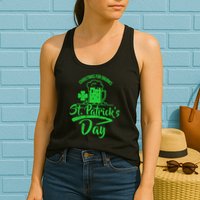 Christmas For Drunks St. Patrick's Day Womens Tank Top