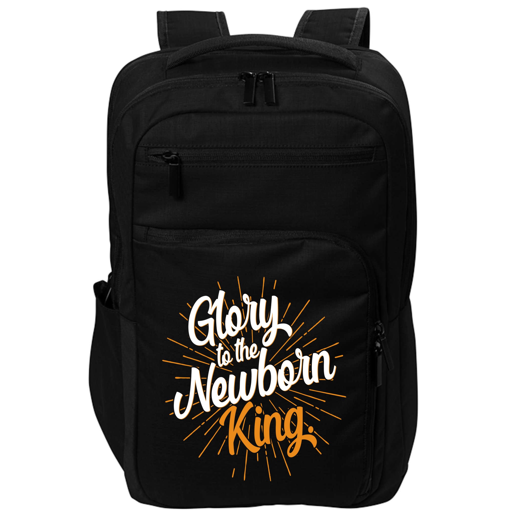 Christmas Glory To The Newborn King Impact Tech Backpack