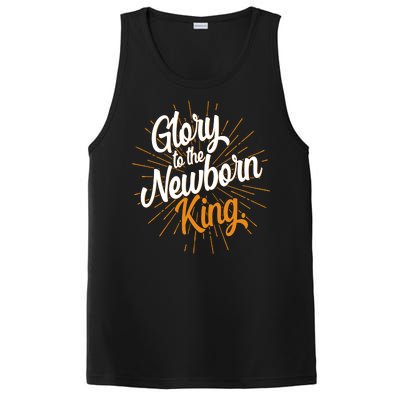 Christmas Glory To The Newborn King PosiCharge Competitor Tank