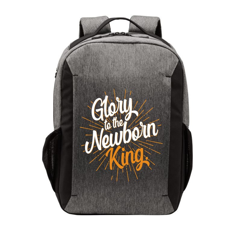 Christmas Glory To The Newborn King Vector Backpack