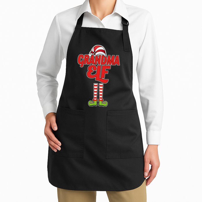Christmas Grandma Elf Apron