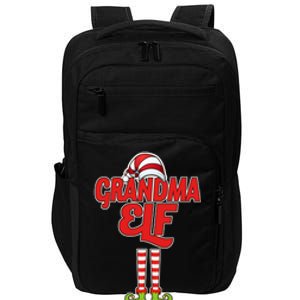 Christmas Grandma Elf Impact Tech Backpack