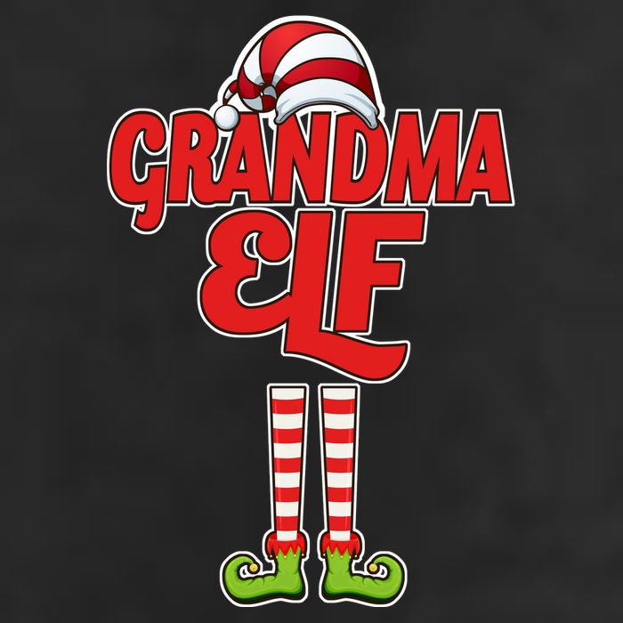 Christmas Grandma Elf Adult Drive Performance Visor