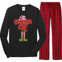 Christmas Grandma Elf Long Sleeve Pajama Set