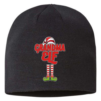 Christmas Grandma Elf Sustainable Beanie
