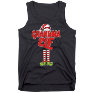 Christmas Grandma Elf Tank Top