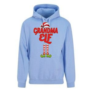 Christmas Grandma Elf Unisex Surf Hoodie