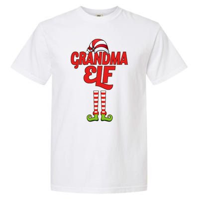 Christmas Grandma Elf Garment-Dyed Heavyweight T-Shirt