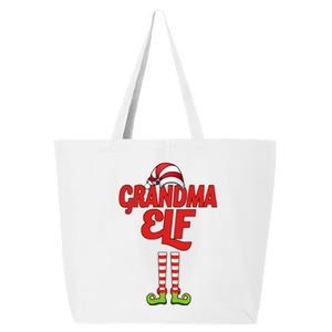 Christmas Grandma Elf 25L Jumbo Tote