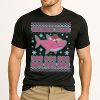 Christmas Grandma Shark Doo Doo Doo Cooling Performance Crew T-Shirt