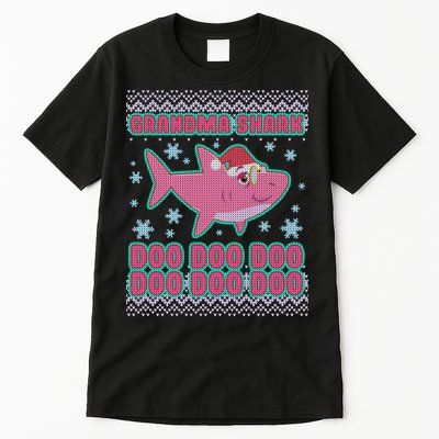 Christmas Grandma Shark Doo Doo Doo Tall T-Shirt