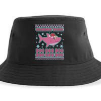 Christmas Grandma Shark Doo Doo Doo Sustainable Bucket Hat