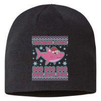 Christmas Grandma Shark Doo Doo Doo Sustainable Beanie