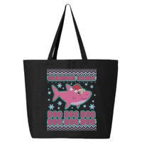 Christmas Grandma Shark Doo Doo Doo 25L Jumbo Tote