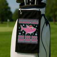 Christmas Grandma Shark Doo Doo Doo Golf Towel