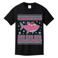 Christmas Grandma Shark Doo Doo Doo Kids T-Shirt