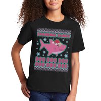 Christmas Grandma Shark Doo Doo Doo Kids T-Shirt