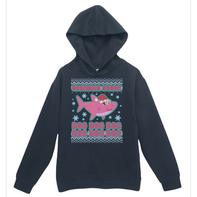 Christmas Grandma Shark Doo Doo Doo Urban Pullover Hoodie