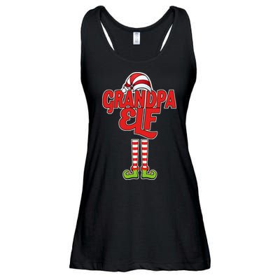 Christmas Grandpa Elf Ladies Essential Flowy Tank