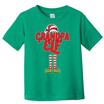 Christmas Grandpa Elf Toddler T-Shirt