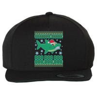 Christmas Grandpa Shark Doo Doo Doo Wool Snapback Cap
