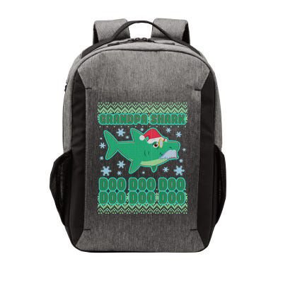 Christmas Grandpa Shark Doo Doo Doo Vector Backpack