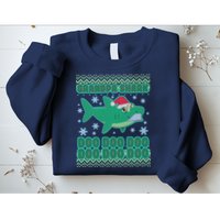 Christmas Grandpa Shark Doo Doo Doo Sweatshirt