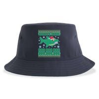 Christmas Grandpa Shark Doo Doo Doo Sustainable Bucket Hat