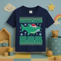 Christmas Grandpa Shark Doo Doo Doo Toddler T-Shirt