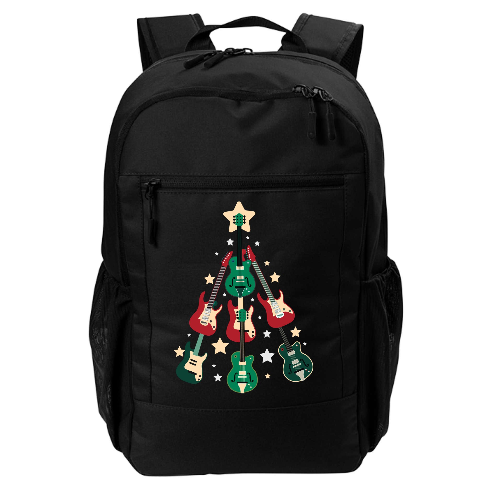 Christmas Guitar Tree  Backpack