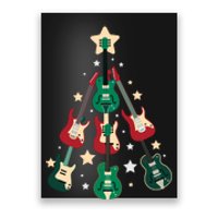 Christmas Guitar Tree  Poster