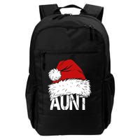 Christmas Hat Santa Aunt Backpack