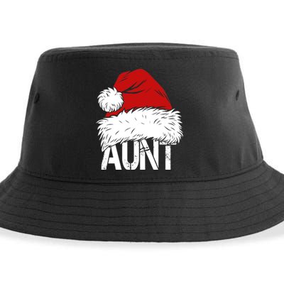 Christmas Hat Santa Aunt Sustainable Bucket Hat