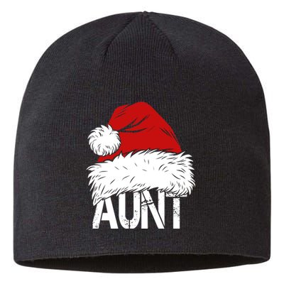 Christmas Hat Santa Aunt Sustainable Beanie