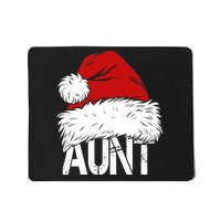 Christmas Hat Santa Aunt Mousepad