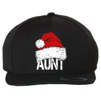 Christmas Hat Santa Aunt Wool Snapback Cap