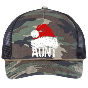 Christmas Hat Santa Aunt Retro Rope Trucker Hat Cap