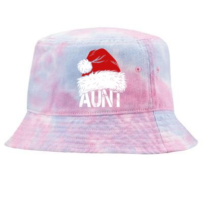 Christmas Hat Santa Aunt Tie-Dyed Bucket Hat