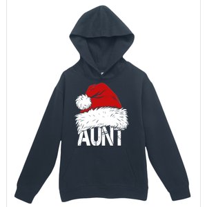 Christmas Hat Santa Aunt Urban Pullover Hoodie