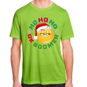 Christmas HO HO HO Ok Boomer Adult ChromaSoft Performance T-Shirt