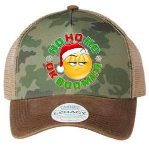 Christmas HO HO HO Ok Boomer Legacy Tie Dye Trucker Hat